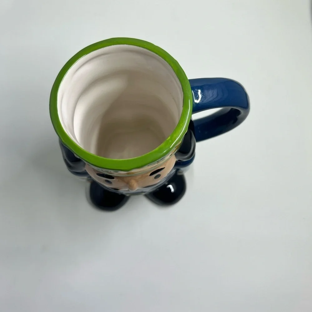 Wondershop Festive Ceramic Mug with Blue and Green Accents